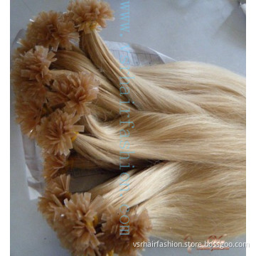 Flat Tip Hair Extension Blonde Color